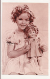 TD5-Carte Postala- Shirley Temple with Doll, Necirculata, Fotografie