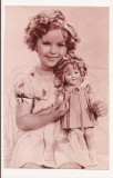 TD5-Carte Postala- Shirley Temple with Doll, Necirculata
