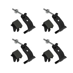 Cleme prindere kit pentru bare Snap 4buc - K-3 Garage AutoRide foto