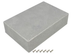 Carcasă universală DELTRON ENCLOSURES din aluminiu naturală 147mm x 223mm x 55mm
