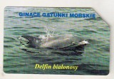 bnk card Cartele telefonice - Polonia - URMET - fauna marina - Dolphin