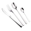 Set Tacamuri Inox 18/10 PREMIUM Bohmann, 72 Piese, Servieta Piele, Furculite, Cutite, Linguri, Desert, Servire, Tort