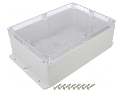 Carcasă Universală IP67 cu Lame de Fixare 185x265x95 mm foto