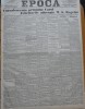 Ziarul Epoca, 26 octombrie 1899 ; Convalescenta printului Carol