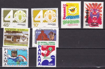 Panama lot 1984/1987 MNH foto