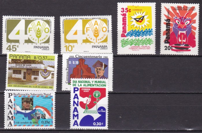 Panama lot 1984/1987 MNH