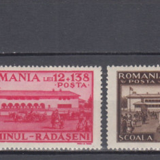 ROMANIA 1944 LP 163 CAMINUL CULTURAL RADASENI SERIE MNH