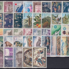 C5391 - Spania 1972 - anul complet timbre nestampilate Mnh