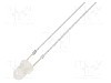 Dioda LED, 3mm, ro&amp;#351;u/albastru, {{Luminozitate}}, 20mA, 2,1...2,6/2,9...3,4V, OPTOSUPPLY - OSRBP23132A