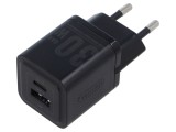 Alimentator Pulsatoriu VENTION 5-20V DC 30W Negru Plug-in