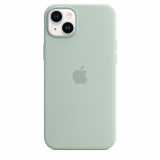 Cumpara ieftin Husa de protectie telefon Apple pentru iPhone 14 Plus, Magsafe, Silicon, Succulent