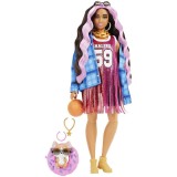 Papusa Barbie Extra Style, Basketball Jersey, Mattel