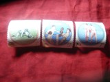Serie mica Republica Dominicana 1960 Olimpiada Roma , 3 valori sarniera