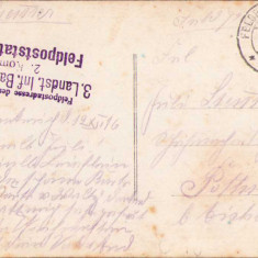 HST CP65 Carte poștală 1916 Feldpoststation 411