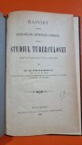 Raport asupra lucrarilor intaiului Congres pentru Studiul Tuberculozei, Paris 1888 - D.Z. Petrescu
