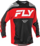 Tricou cross/enduro Fly Racing F-16, negru/rosu/alb, marime 3XL