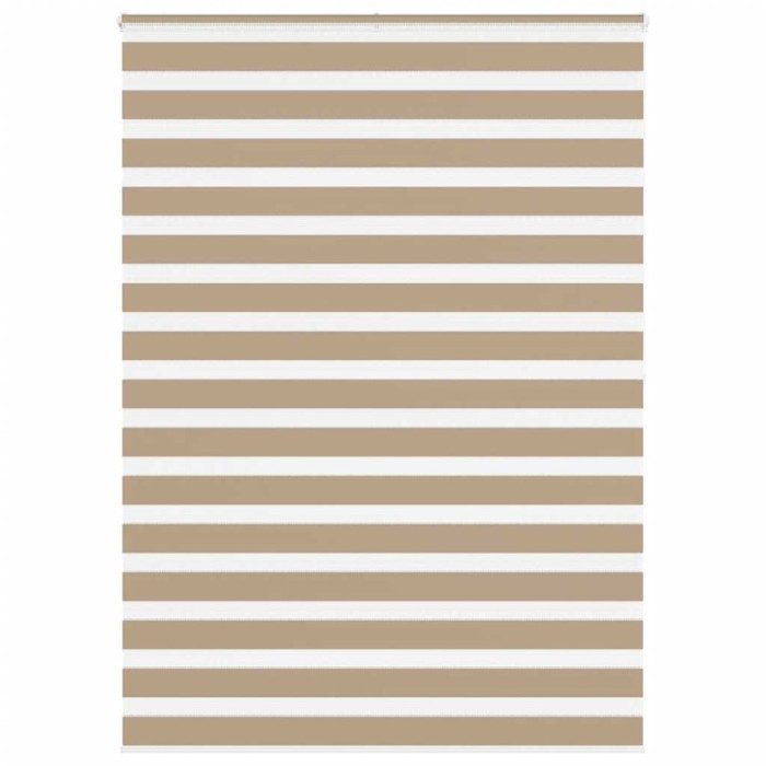 Jaluzea tip zebra 155x200 cm lățime țesătură 150,9 cm poliester