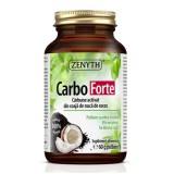 Carbune activat din coaja de nuca de cocos Carbo Forte, 60 g, Zenyth