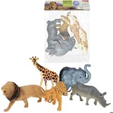 Set 5 figurine Toi-Toys &ndash; Animal World, Animale din jungla
