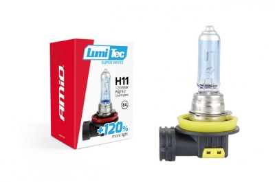 Bec halogen H11 12V 55W LumiTec SuperWhite + 120% foto