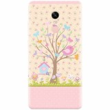 Husa silicon pentru Xiaomi Remdi Note 4X, Cute Birdhouse