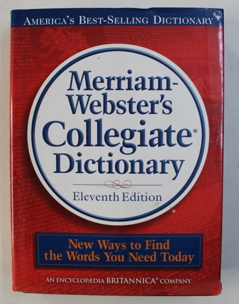 MERRIAM - WEBSTER &#039; S COLLEGIATE DICTIONARY , 2003 , CONTINE CD*
