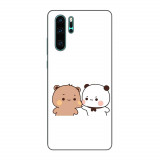 Husa compatibila cu Huawei P30 Pro Silicon Gel Tpu Model Bubu Dudu Fight