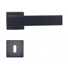 M&acirc;ner pentru uși de interior - M1001 - negru cu rozetă cheie