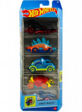 Set 5 masini hot wheels street beasts, Mattel