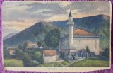 Carte postala, Moschee in Adakaleh, inceput de secol XX