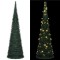 vidaXL Brad șnur de Crăciun artificial pop-up pre-iluminat verde 150cm 321523
