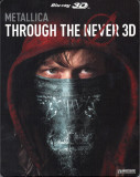 2x Bluray METALLICA - Through the Never 2D&amp;3D Steelbook Edition 2014, Rock, Gri, XL