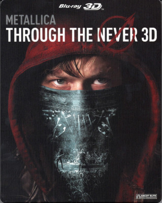 2x Bluray METALLICA - Through the Never 2D&amp;amp;3D Steelbook Edition 2014 foto