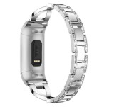 Cumpara ieftin Curea bratara metalica Edman luxury pentru Fitbit Charge 3, Argintiu