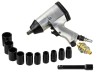 Pistol pneumatic de impact 1/2&quot; + accesorii, Geko G00580