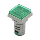 Indicator digital voltmetru LED verde 50-500V AC &Oslash; 22mm Breckner Germany