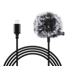 Microfon lavaliera Puluz PU425, 1.5m USB-C / Type-C