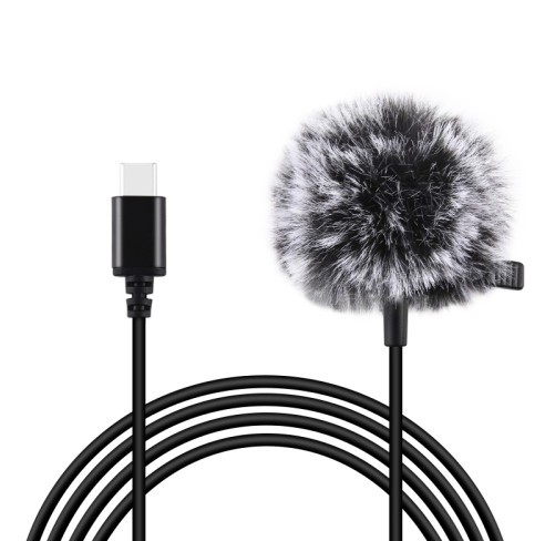 Microfon lavaliera Puluz PU425, 1.5m USB-C / Type-C