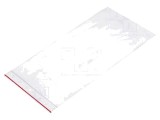 Pungă cu fermoar 300x150mm polietilenă