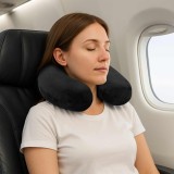 vidaXL Pernă cu pernă Negru 27 x 27 x 8 cm Catifea 42012701