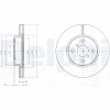 DELPHI BG4116C Disc frana