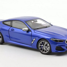 Macheta auto BMW M850i albastru 2019, 1:18 Norev