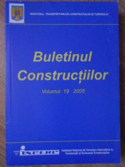 BULETINUL CONSTRUCTIILOR 2005 VOL.19 COD DE CERINTE PRIVIND PROIECTAREA COSURILO foto