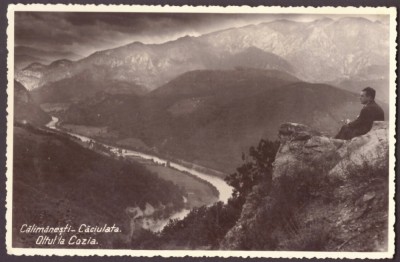 3152 - CACIULATA, Valcea, River Olt, Romania - old postcard, real Photo - unused foto