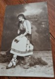 Fotografie tip Carte Postala - Port popular femeiesc