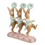 Cumpara ieftin Figurina Iepurasi Paste Baieti polirasina multicolora 23x8x25 cm