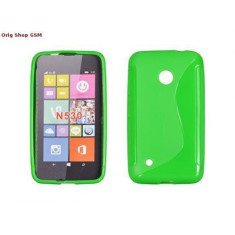 Husa Silicon S-Line Nokia Lumia 530 Verde