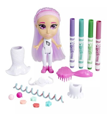 Set Crayola Color &amp;#039;n&amp;#039; Style Friends, roz foto