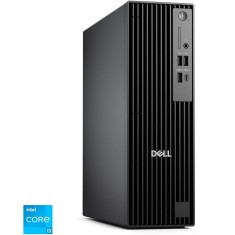 Desktops PC Dell Pro Slim Plus QCS1250 cu procesor Intel&reg; Core&trade; i3-14100 pana la 4.7GHz, 16GB DDR5 RAM, 512GB SSD, Intel&reg; UHD Graphics 730, Windows 11