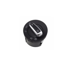 Buton comutator pentru Faruri VW Golf 5 Passat B6 Golf 5 6 Jetta cromat cu functie automata Cod:5ND941431B Automotive TrustedCars